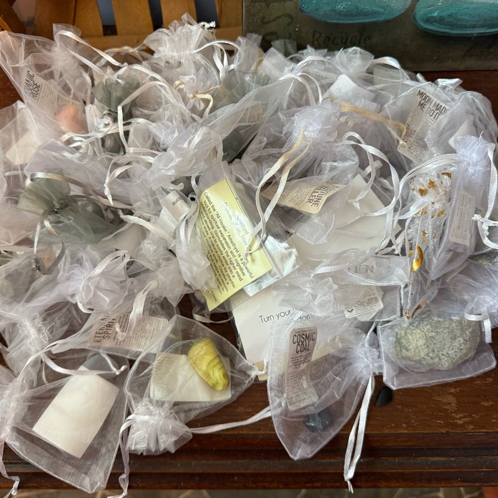 Assorted Gift Bags of Crystals